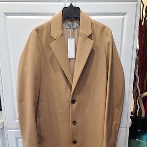 Vince Lapel Collar Single-Breasted Coat